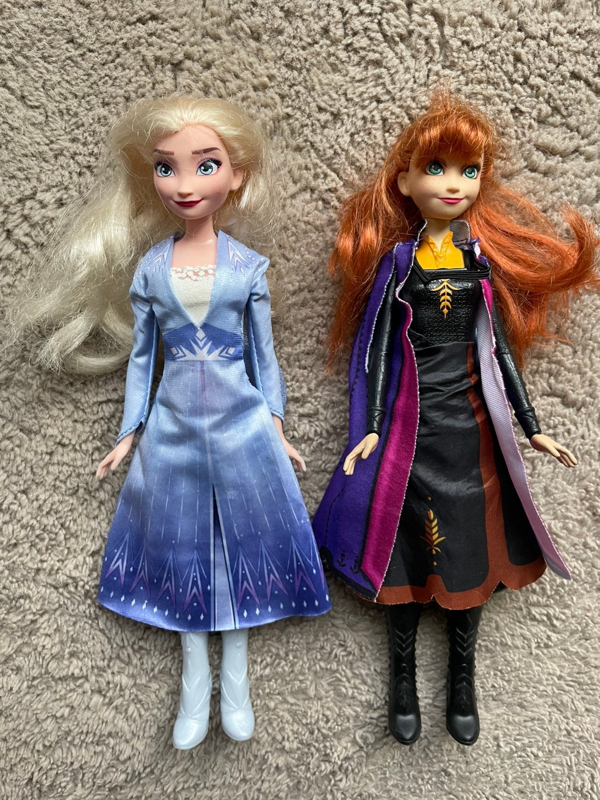 Barbie frozen anna en elsa ice queen pop, Ophalen of Verzenden, Zo goed als nieuw, Barbie