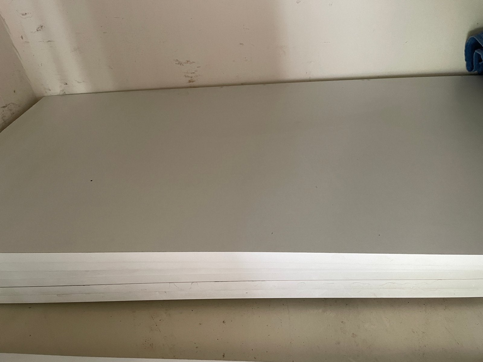 Witte planken, Doe-het-zelf en Verbouw, Platen en Panelen, Ophalen of Verzenden, Gebruikt, Multiplex, 20 tot 50 mm