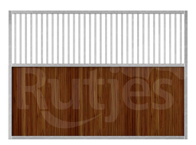 101. Tussenwand spijl met bamboe | 350 cm | paardenbox, Dieren en Toebehoren, Stalling en Weidegang, Stalling, 1 paard of pony