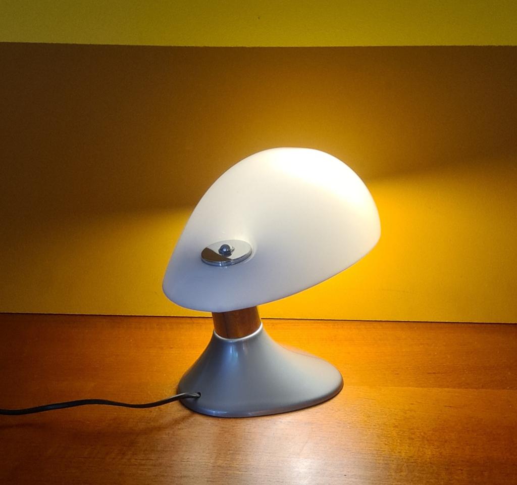 Vintage, design tafellamp Harvey Guzzini. Cobra, Ophalen of Verzenden, Harvey Guzzini