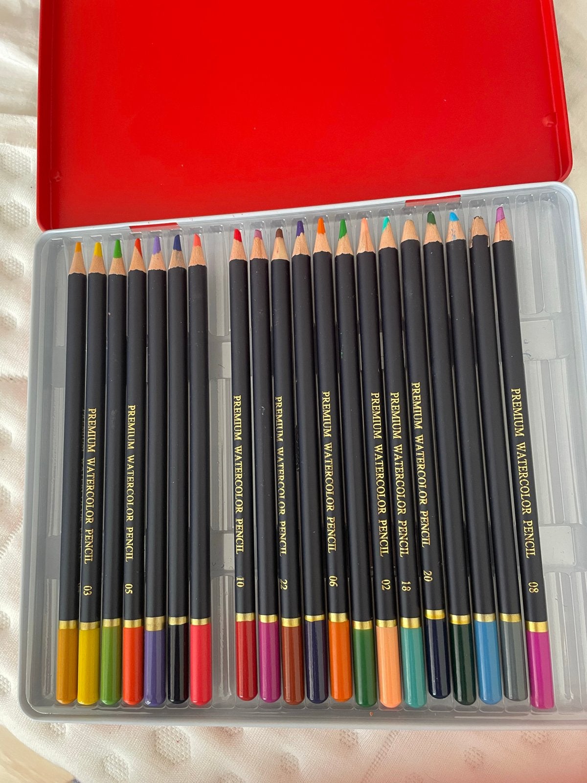 Van Bleiswijck Watercolour Pencils - Niet compleet, Ophalen of Verzenden, Gebruikt, Waterverf