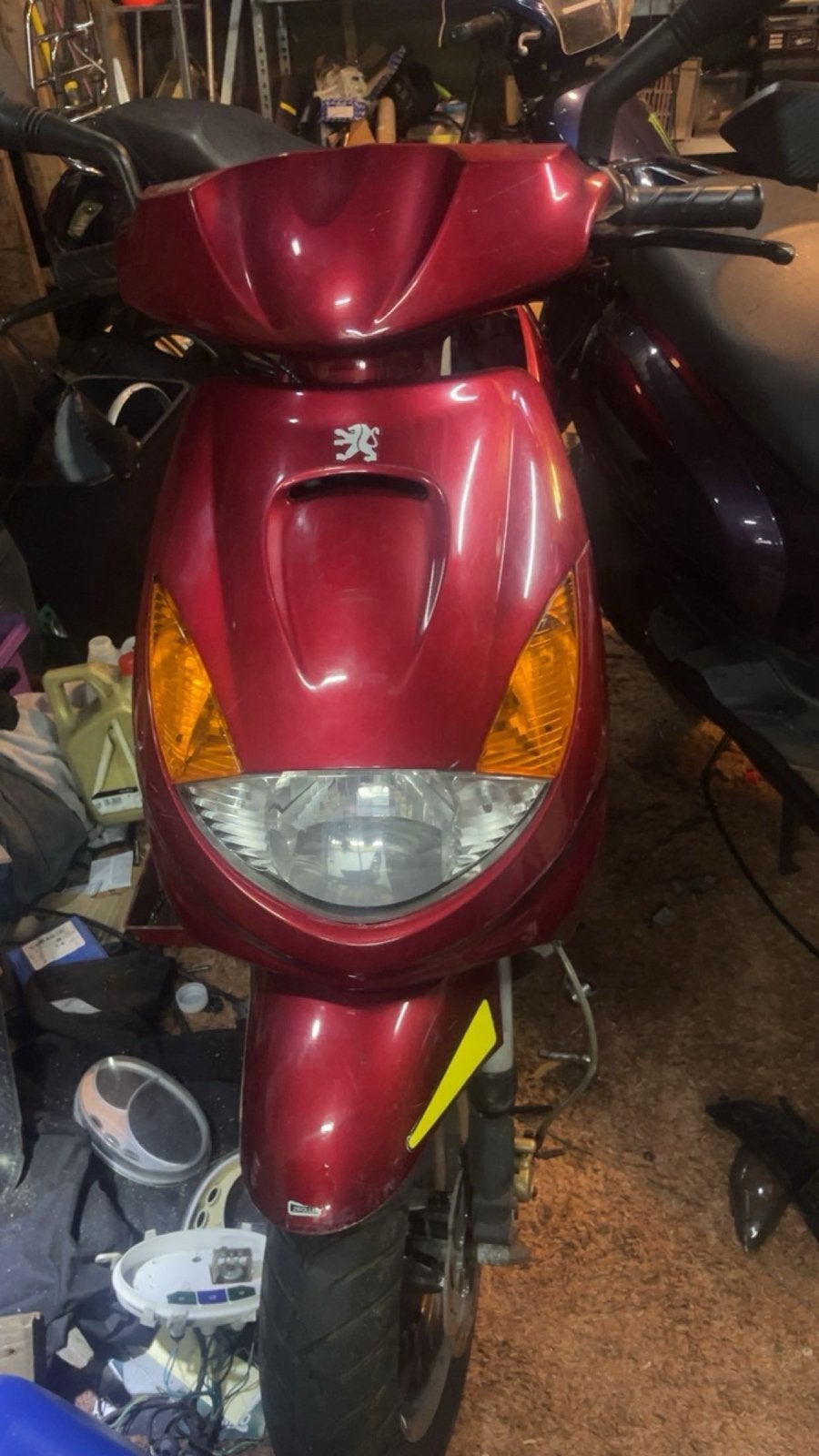 Peugeot vivacity bromscooter, Ophalen, Gebruikt, Maximaal 45 km/u, Benzine