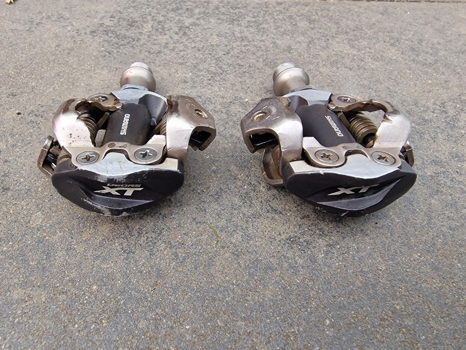 Shimano SPD klikpedalen M8000 mtb/ mountainbike, Ophalen, Gebruikt