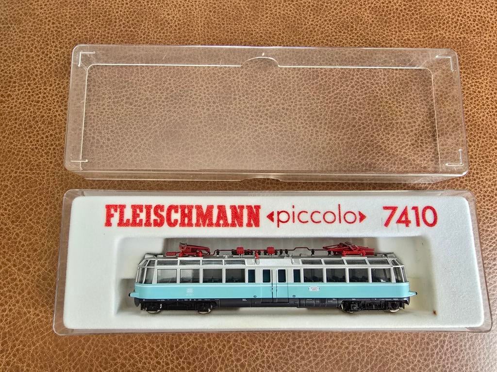 Fleischmann 7410 N Type 491 "Glazen loc" van de DB, Hobby en Vrije tijd, Modeltreinen | N-Spoor, Fleischmann, Ophalen of Verzenden