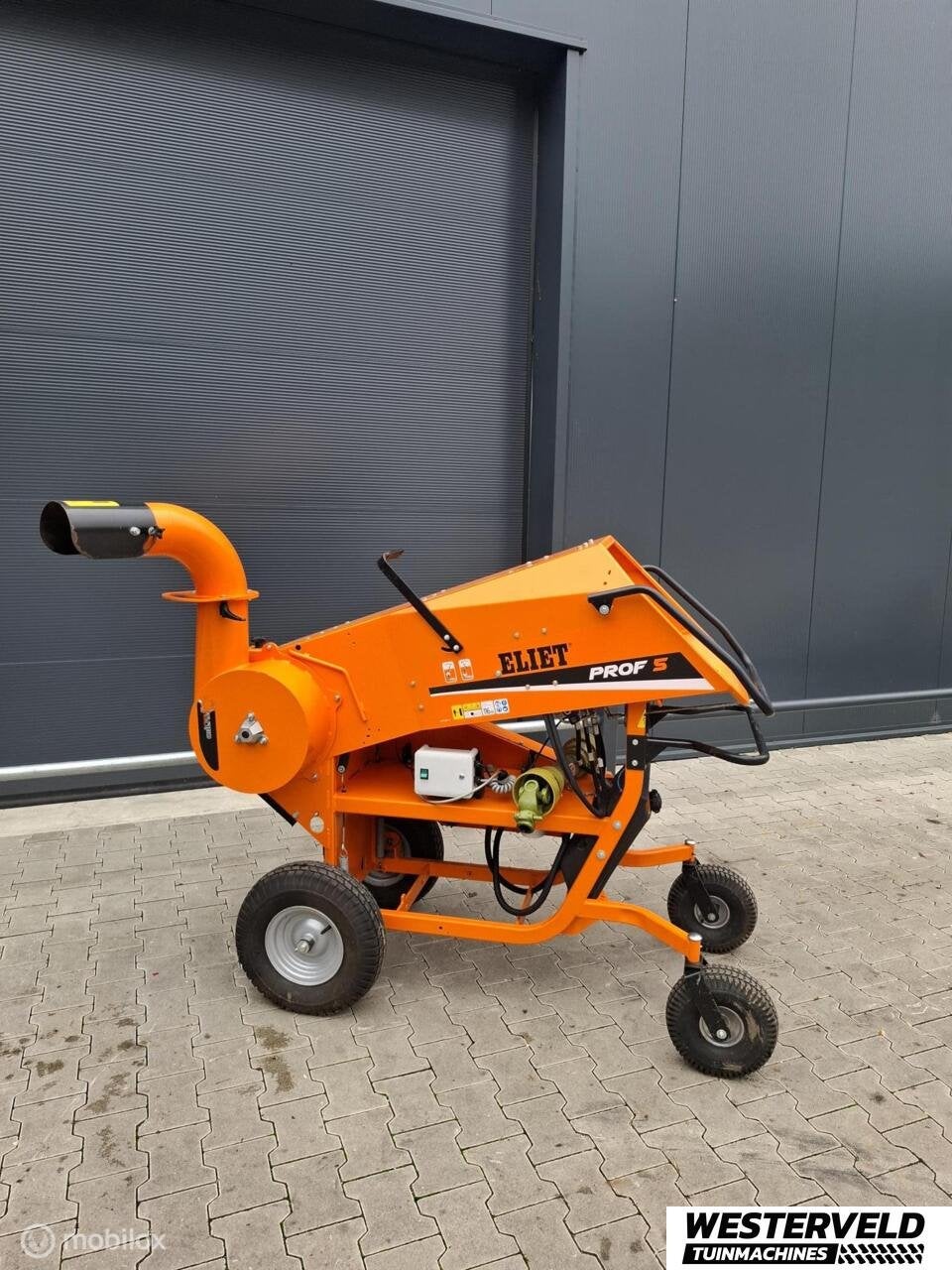 Gebruikte Eliet Prof 5 hakselaar invoer PTO aangedreven, Overige typen, Eliet, Handelsplein, Info@westerveldtuinmachines.nl