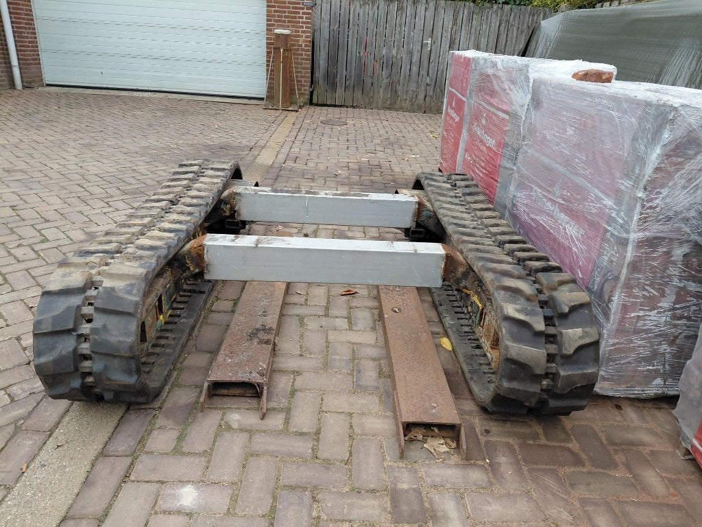 Rups onderstel, Ophalen, Wiellader of Shovel