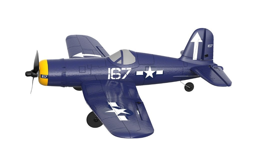 MODSTER MDX F4U rc vliegtuig geheel compleet vliegklaar, Ophalen, Nieuw, Elektro, RTF (Ready to Fly)