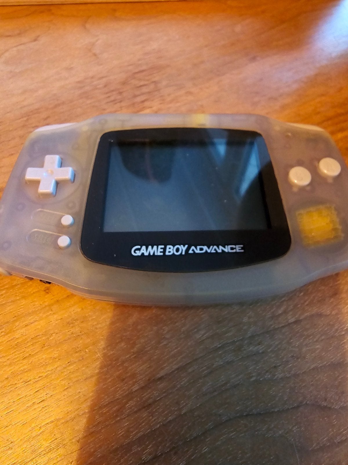 Game Boy Advance - Transparant Grijs - Gebruikt, Spelcomputers en Games, Ophalen of Verzenden, Gebruikt, Game Boy Advance
