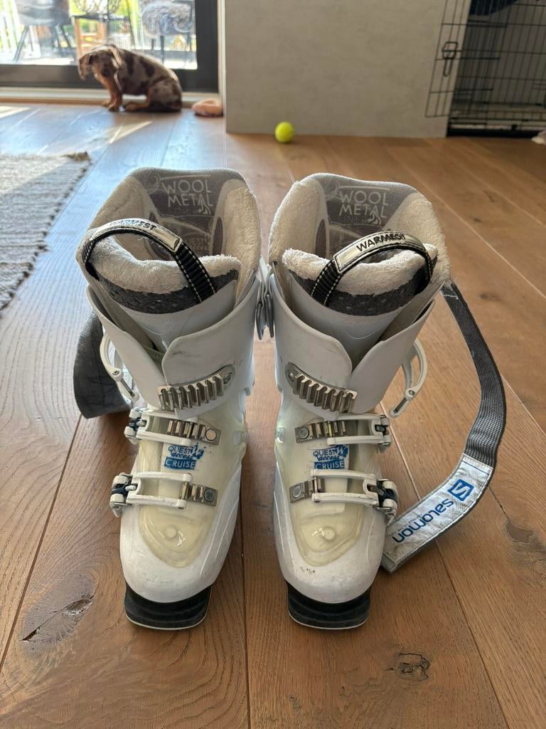 Dames ski schoenen Salomon, Ophalen, 160 tot 180 cm, Gebruikt, Schoenen