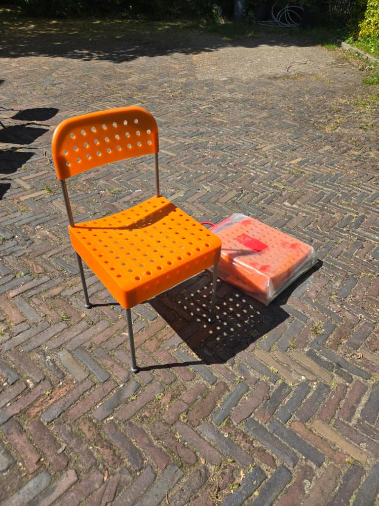 Aleph Atlantide box stoel ontworpen door Enzo Mari, Ophalen, Twee