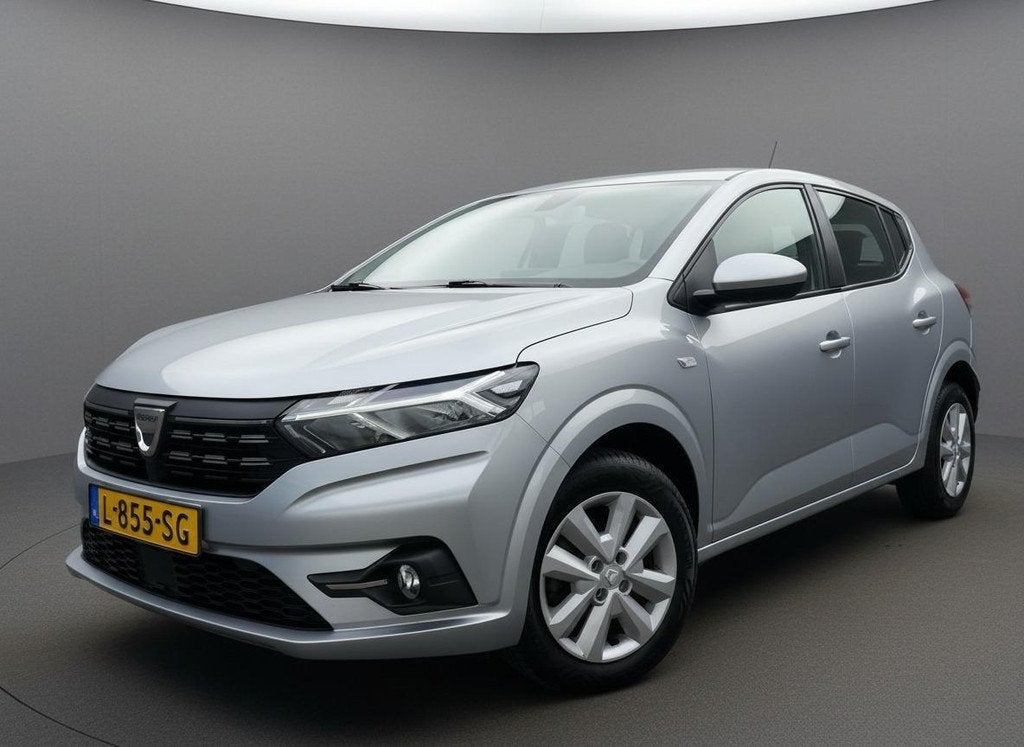 Dacia Sandero 1.0 TCe LPG G3 Carplay Cruise Led NL Auto 2021, Voorwielaandrijving, Stof, Gebruikt, Start-stop-systeem