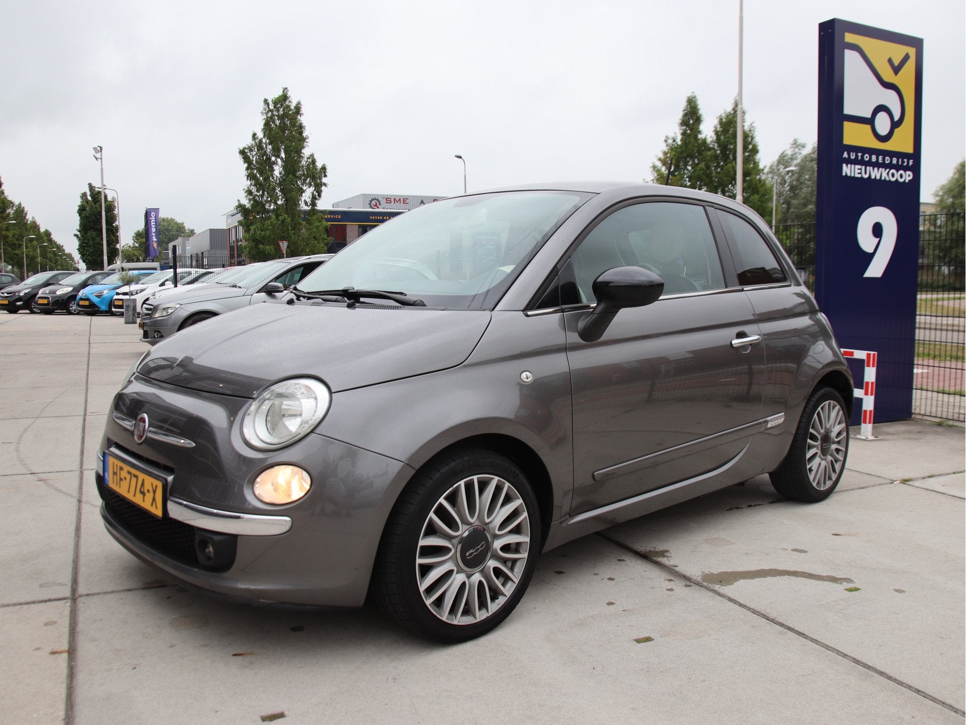 Fiat 500 0.9 TwinAir Lounge Panodak, Leder, Clima NL auto Aa, Auto's, Voorwielaandrijving, 86 pk, Gebruikt, 905 kg