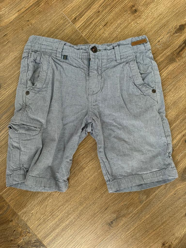 Mooie lichtblauwe korte broek - JBC - maat 128, Kinderen en Baby's, Kinderkleding | Maat 128, Ophalen of Verzenden, Zo goed als nieuw