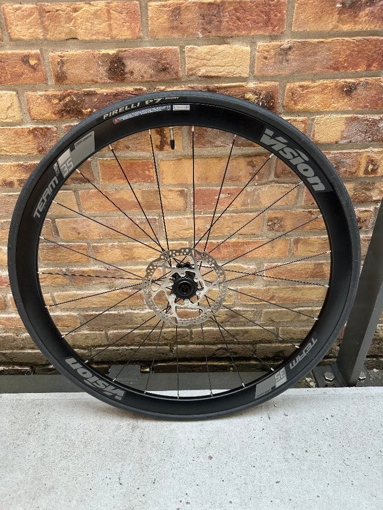 Vision 35 wielset voor wielrenfiets, Fietsen en Brommers, Fietsonderdelen, Zo goed als nieuw, Vision, Racefiets, Ophalen