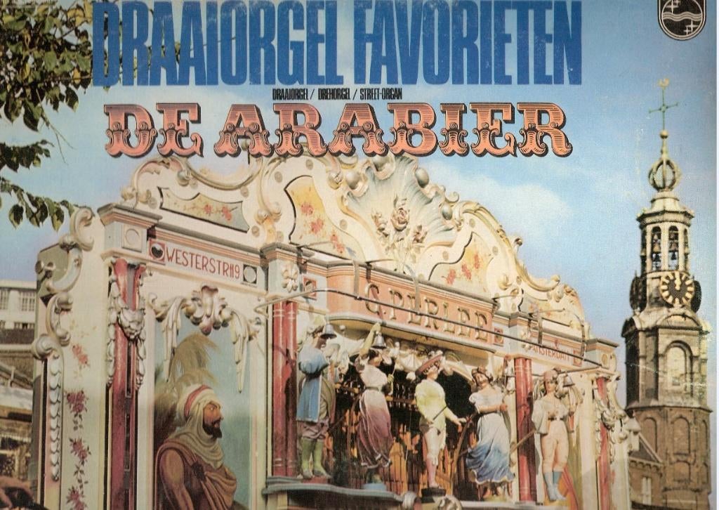 Draaiorgel LP's , Original Dutch Street Organ Vinyl for sale, Ophalen, Gebruikt