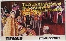TUVALU 1978 Coronation Postzegelboekje, S.G.: SB-1, Mint., Verzenden, Postfris, Koningshuis