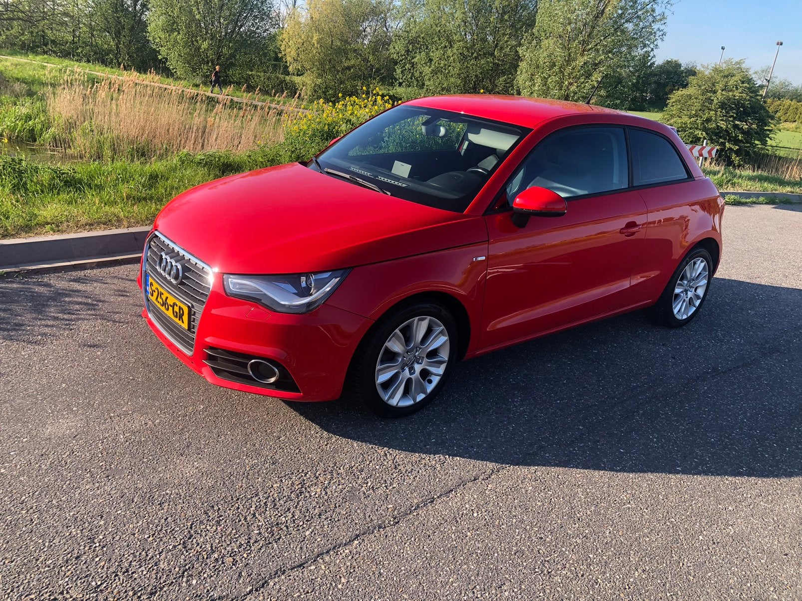 Audi A1 1.4 Tfsi s-line automaat vol leder business uitv!, Auto's, Audi, Euro 5, A1, Zwart, 4 cilinders