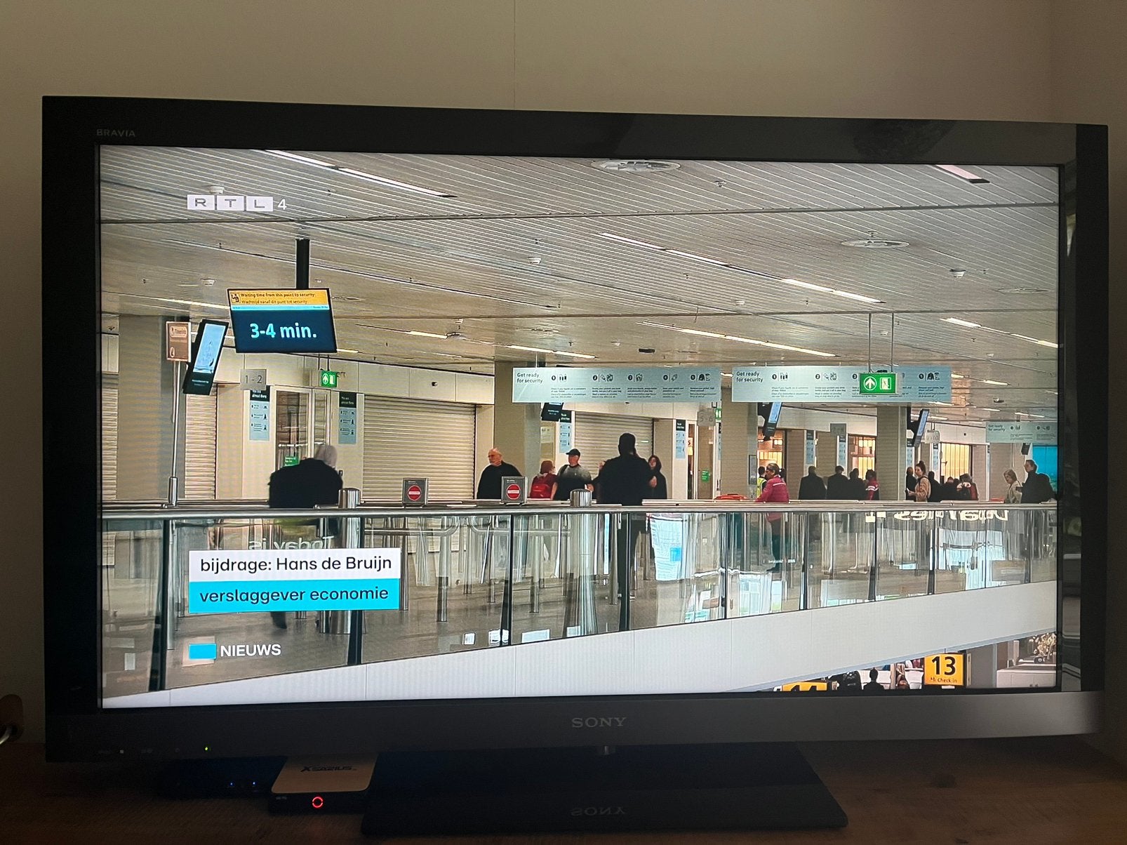 Sony Bravia 46 inch, Gebruikt, 50 Hz, Ophalen of Verzenden, Sony