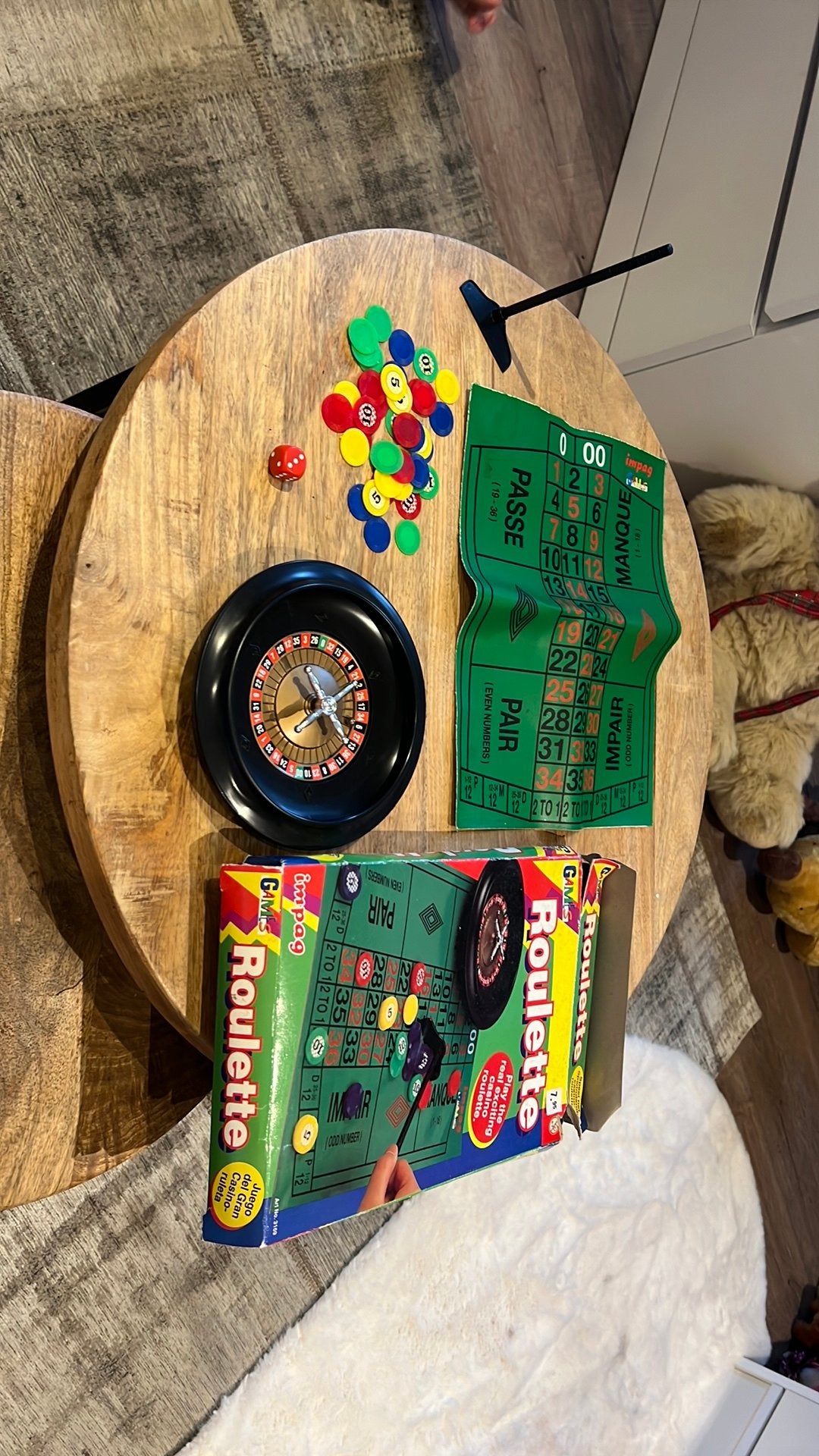 Roulette spel, Ophalen of Verzenden, Zo goed als nieuw