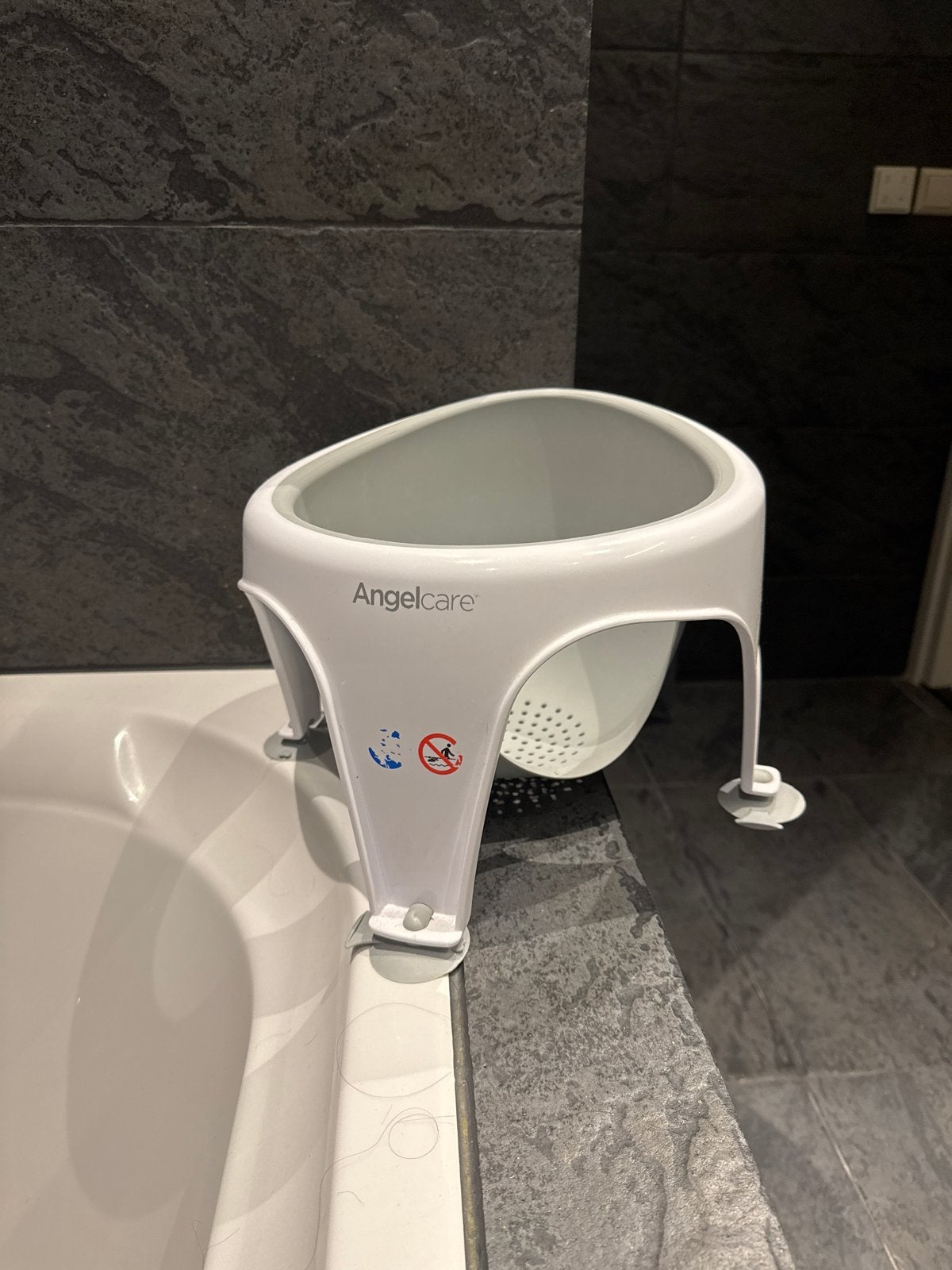 Angelcare badzitje - Veilig en comfortabel in bad, Gebruikt, Badzitje of Badring, Standaard, Ophalen