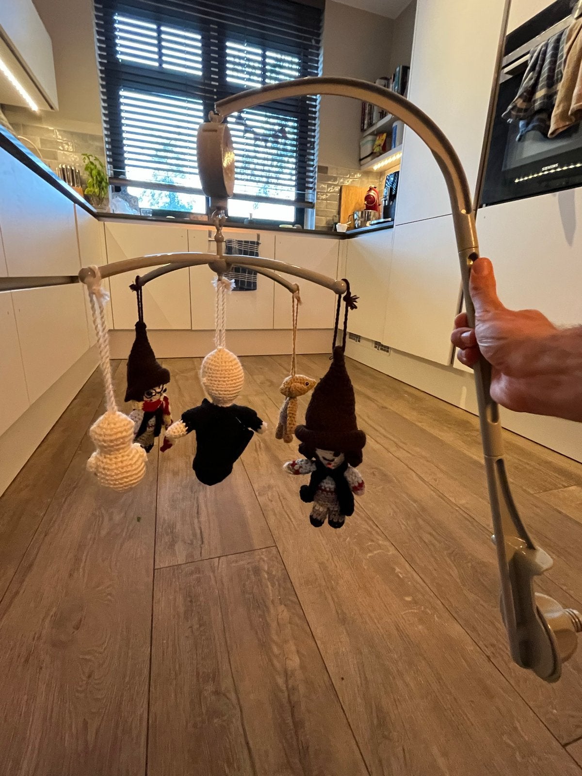 Handgemaakte Harry Potter baby box mobiel met muziek, Kinderen en Baby's, Speelgoed | Babyspeelgoed, Ophalen of Verzenden, Zo goed als nieuw