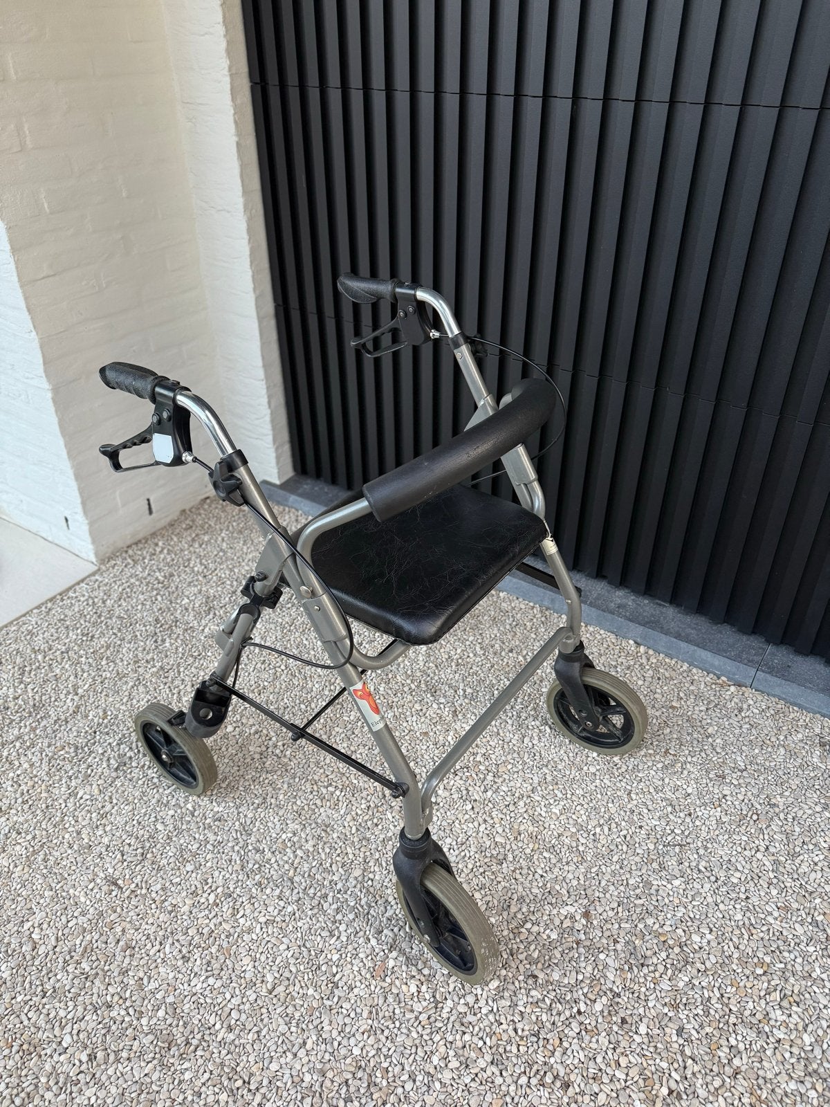 Rollator zwart, Diversen, Rollators, Ophalen, Gebruikt