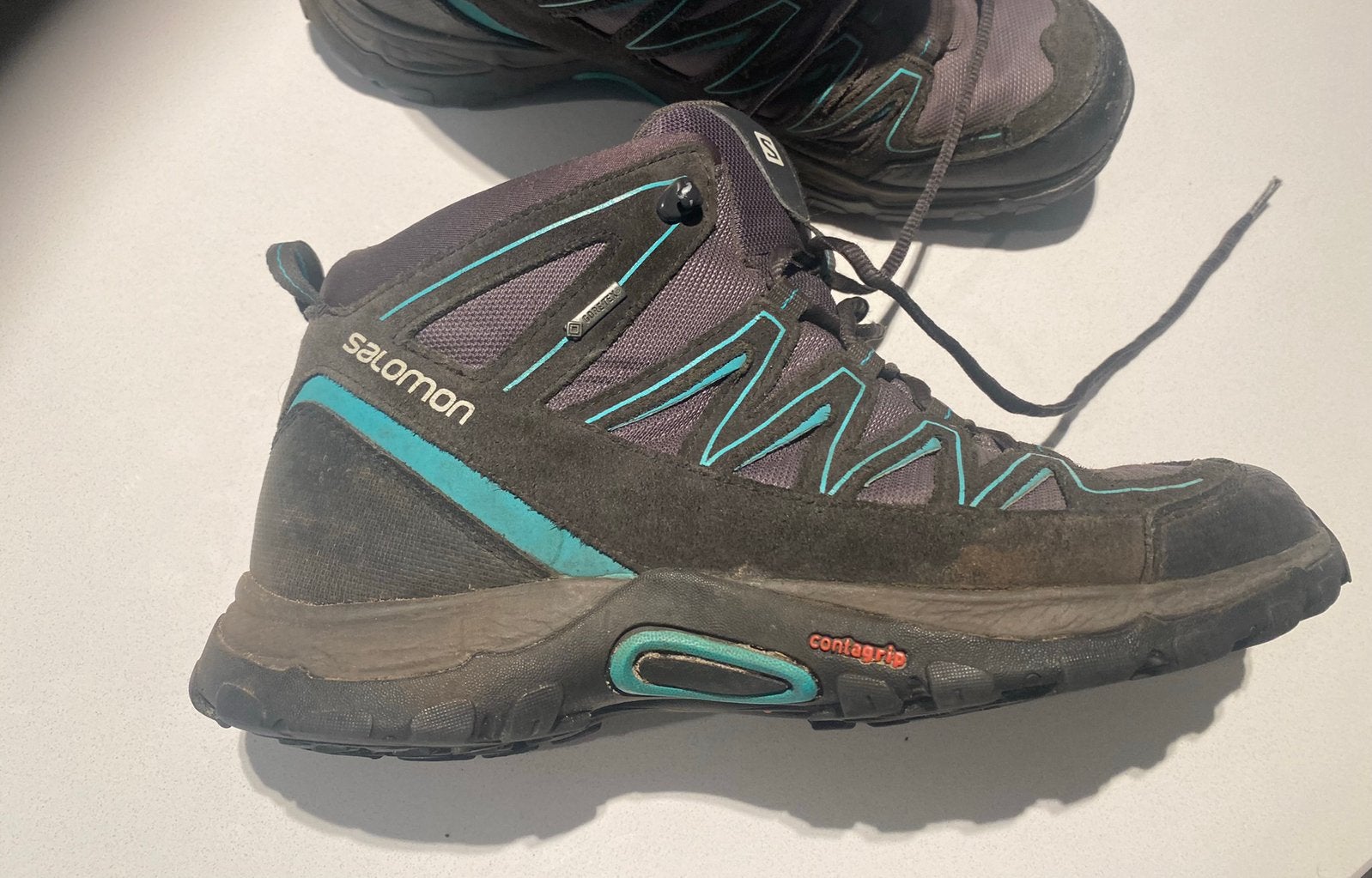 Salomon wandelschoenen maat 41 1/3, Ophalen of Verzenden, Gebruikt, Schoenen