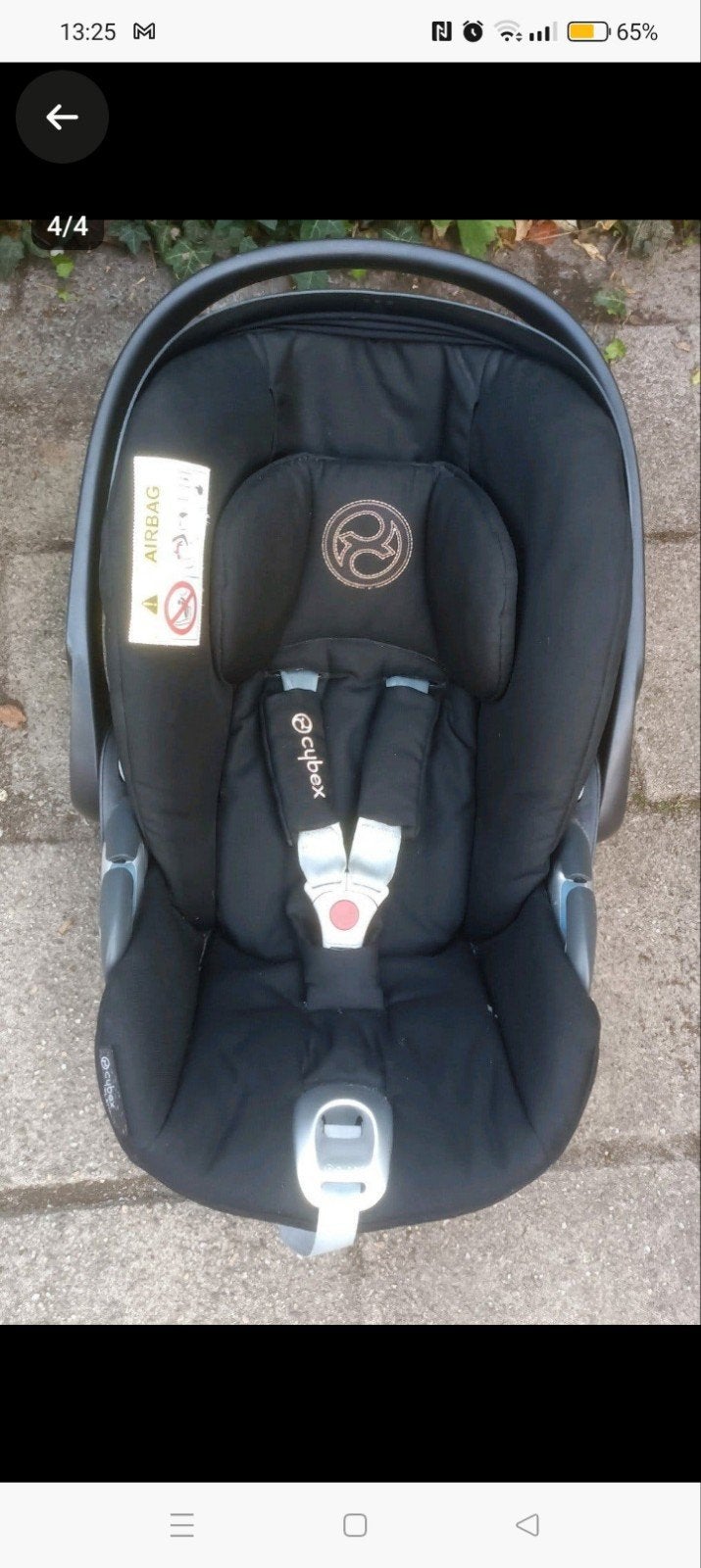 Cybex draaibare basis Event. met stoeltje, Zo goed als nieuw, Isofix, 0 t/m 13 kg, Ophalen