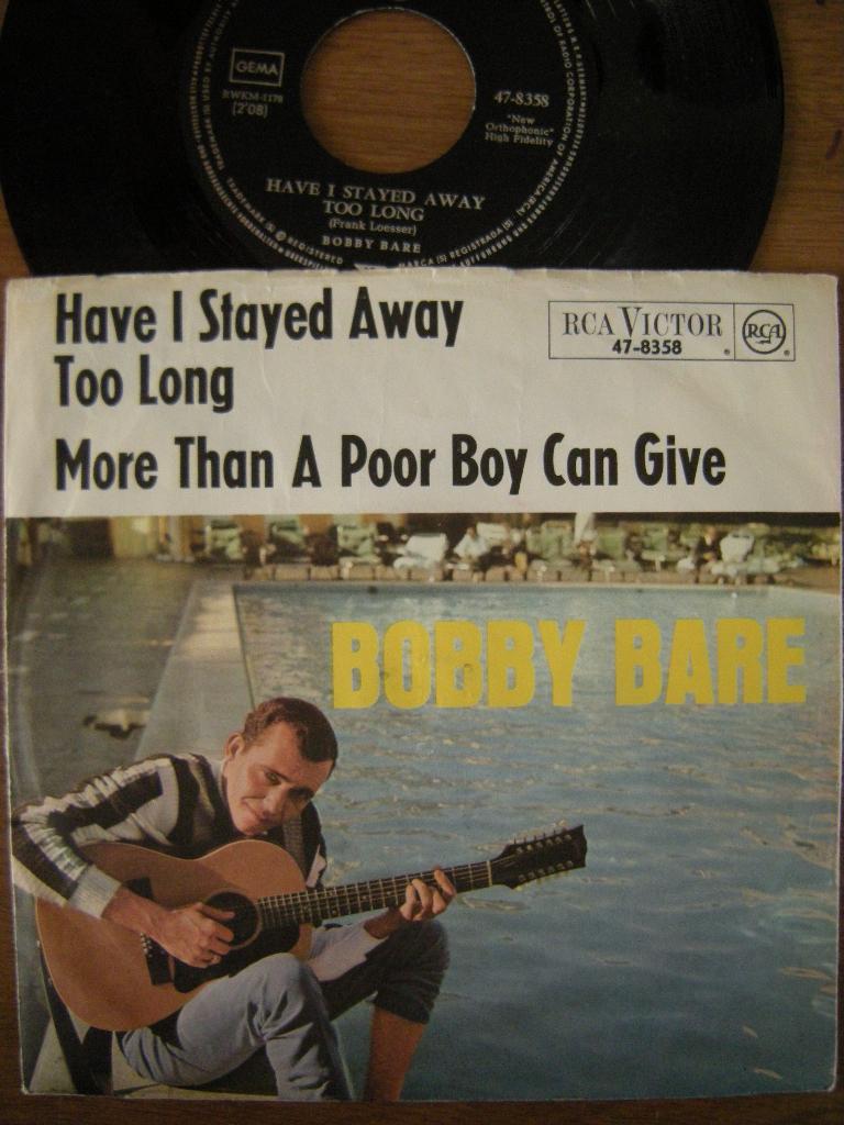 Bobby Bare (Have I Stayed Away Too Long), Cd's en Dvd's, Gebruikt, 7 inch, Single, Ophalen of Verzenden