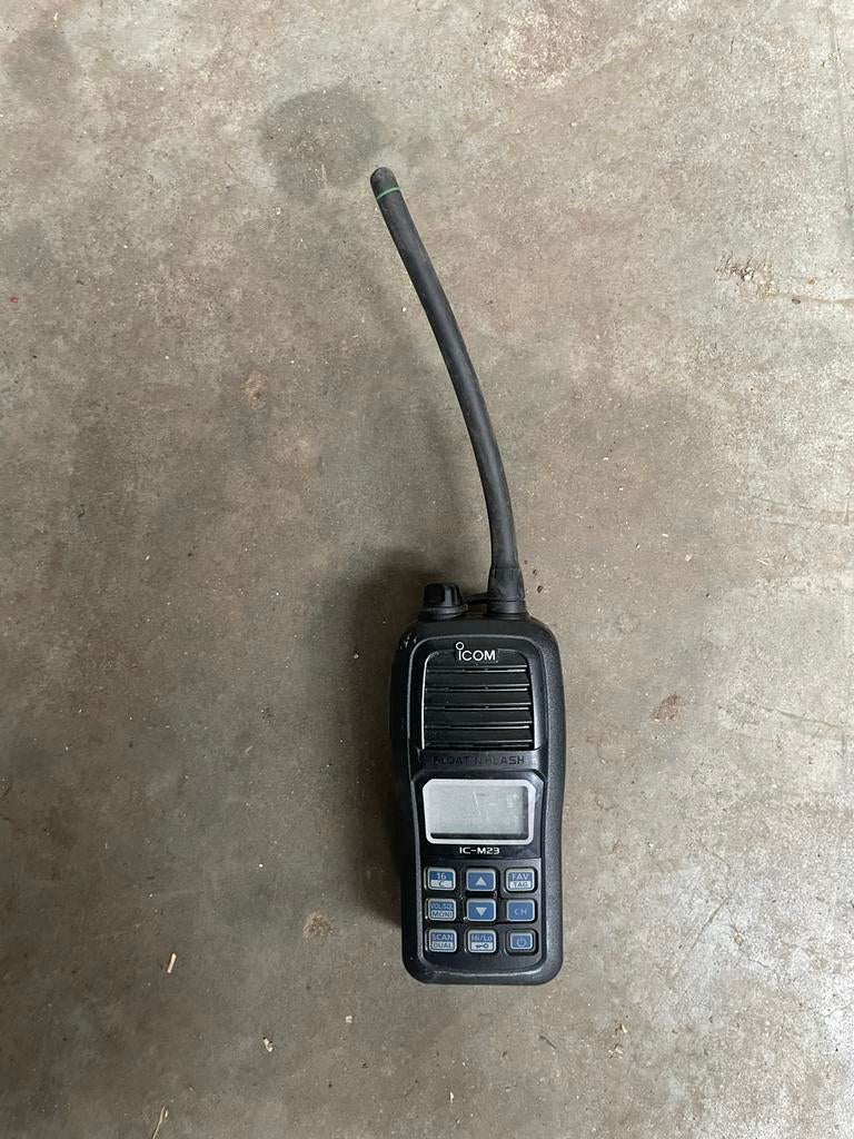 Icom IC-M23 Drijvende Draagbare Marifoon, Gebruikt, Overige modellen, Geen camera, Zwart