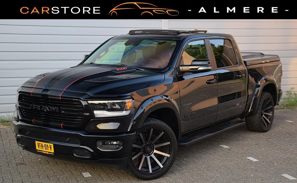 Dodge Ram 1500 5.7 V8 4x4 Crew Cab 5'7 Limited*HULK*Dak*Navi, Auto's, Automaat, Verwarming stoelen achter, Gebruikt, 5654 cc