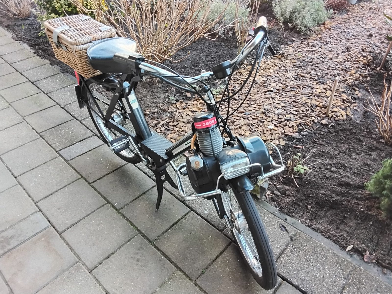 Solex 3800 - Klassieke bromfiets met mandje, Ophalen, Gebruikt, Maximaal 25 km/u