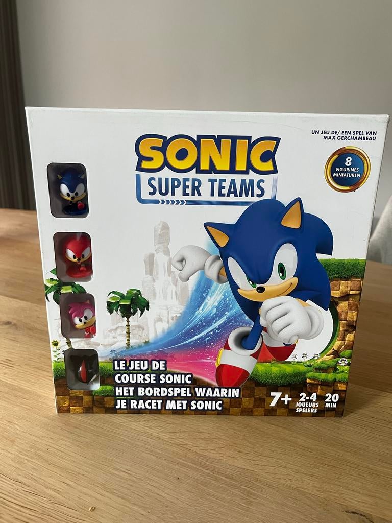 Sonic Super Teams Bordspel - Zo goed als nieuw, Ophalen of Verzenden, Zo goed als nieuw