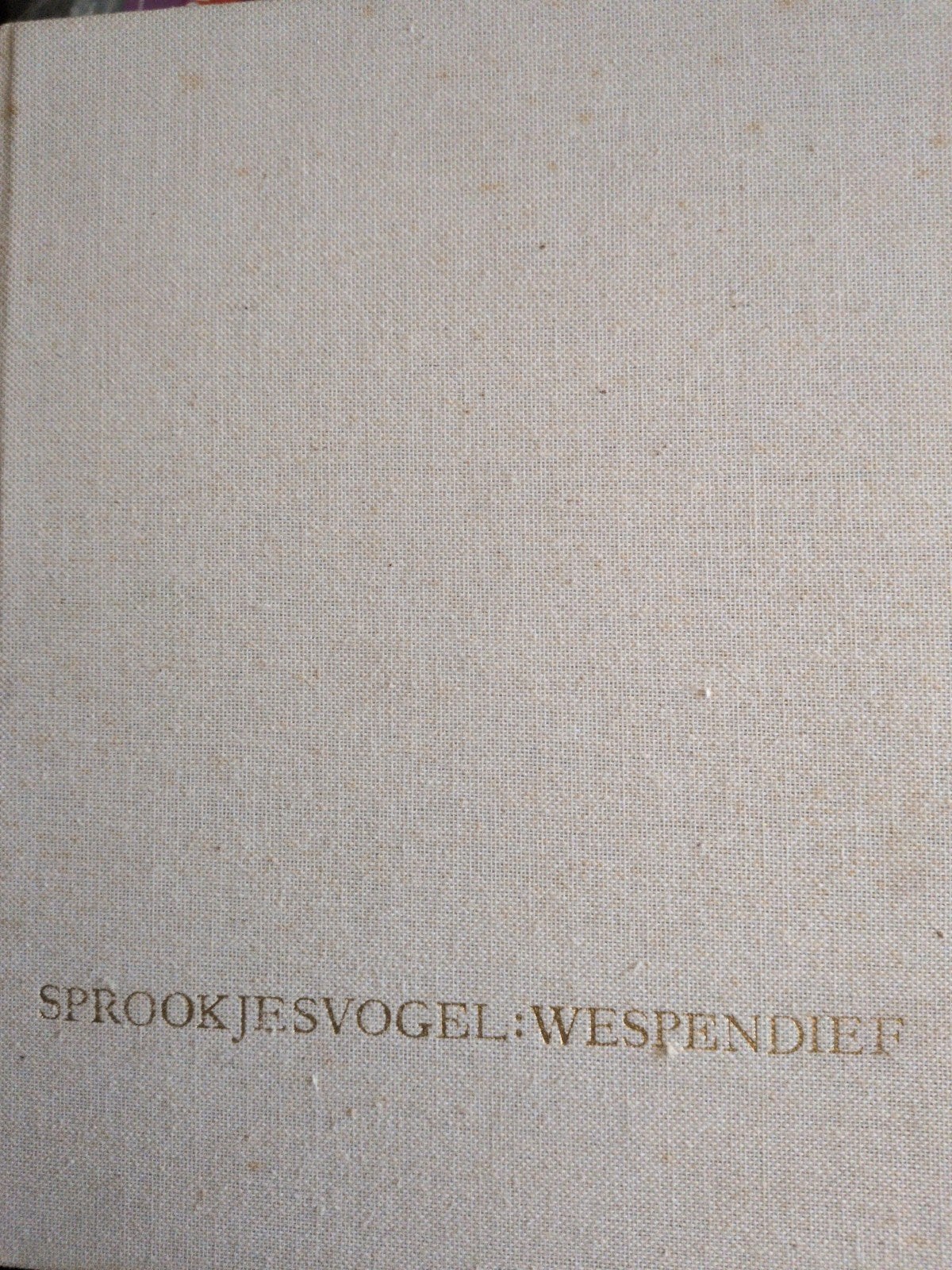 Sprookjesvogel : Wespendief, Ophalen of Verzenden, Gelezen