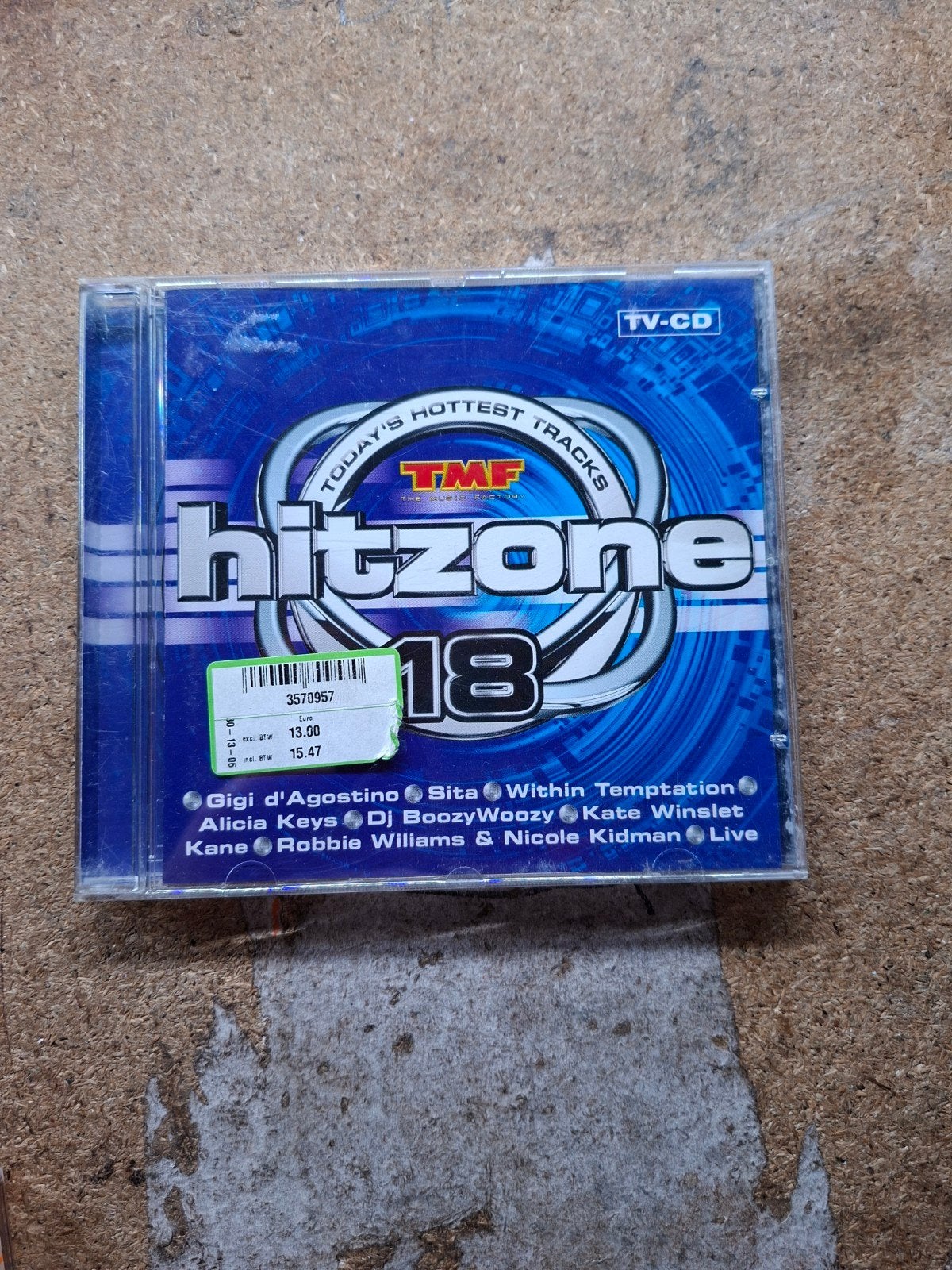 Hitzone 18 TV-CD - Today's Hottest Tracks, Ophalen of Verzenden, Gebruikt, Pop, Verzamelalbum