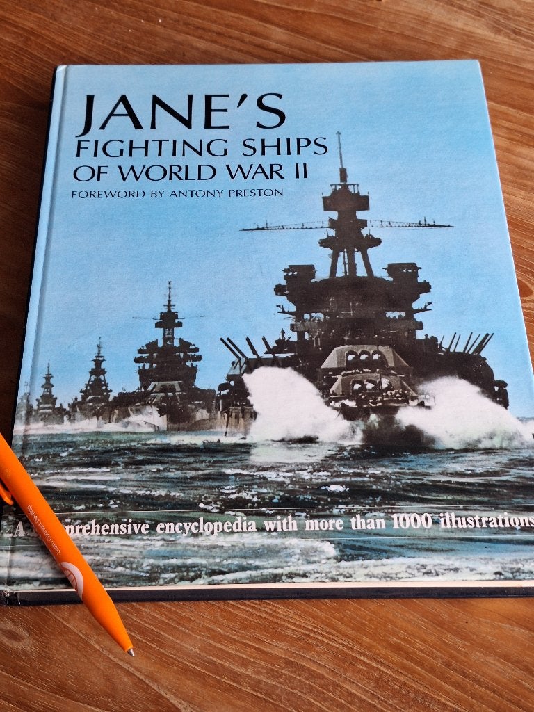 Jane's Fighting Ships of World War II - Schepen WOII, Tweede Wereldoorlog, Marine, Ophalen of Verzenden, Zo goed als nieuw