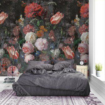 behangexpresse fotowanden color choc bloemen, Verzenden, 75 m² of meer