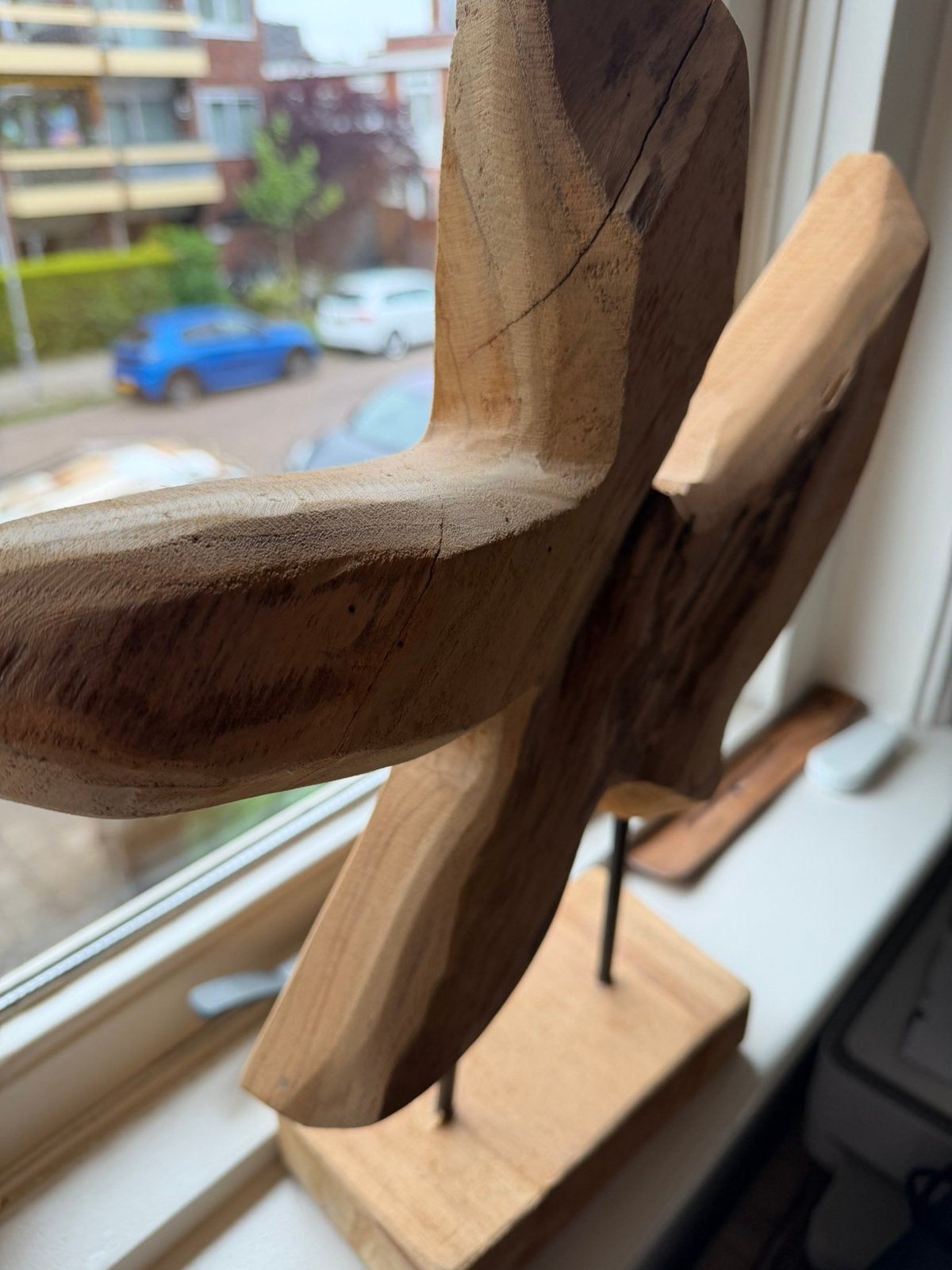 Houten decoratief, Ophalen