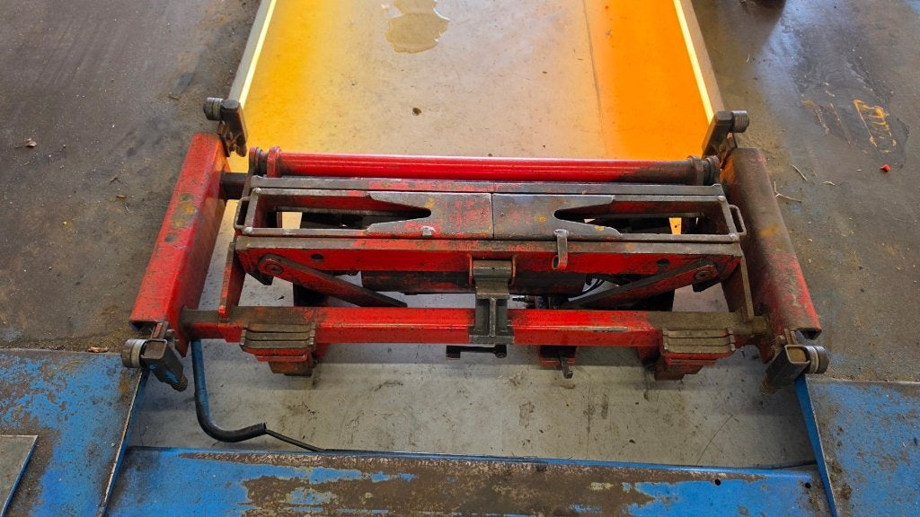 Brugkrik hefbrugkrik autokrik krik Nenab ALS-8/1.5 1500Kg, Ophalen