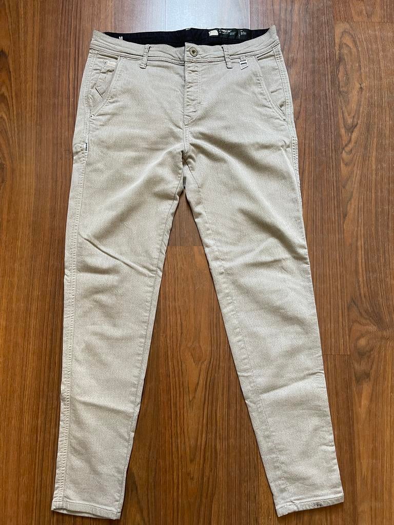 Chasin pantalon, M, Ophalen of Verzenden, Zo goed als nieuw, Maat 48/50 (M), Beige