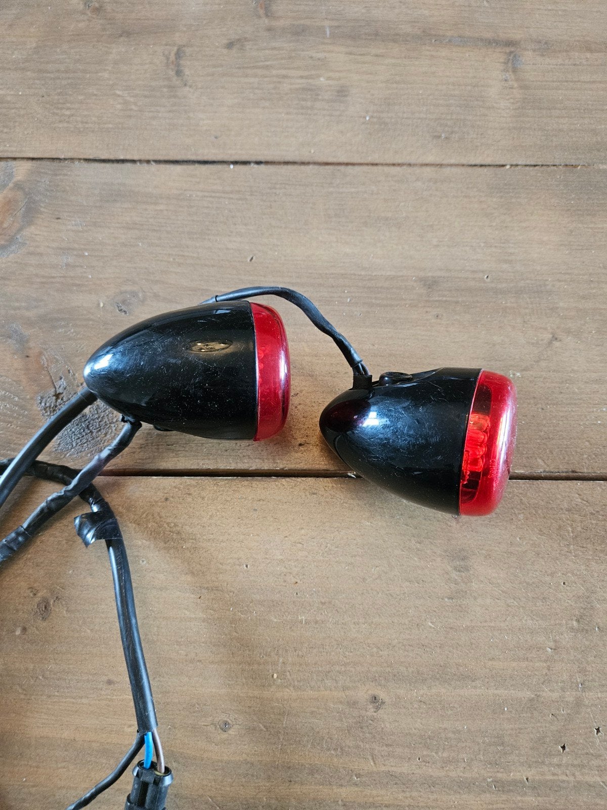 Bullet-stijl richtingaanwijzer/3-in-1 achterlicht Harley, Ophalen of Verzenden, Gebruikt