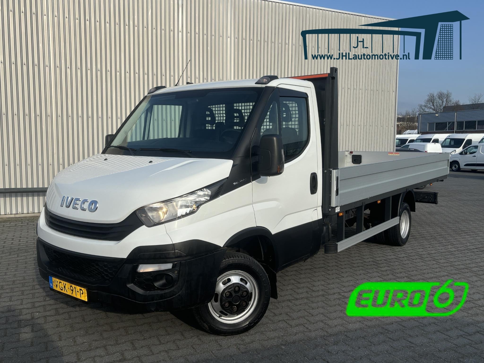Iveco Daily 35C18 3.0 410*OPEN LAADBAK*CRUISE*A/C*3500KG*PDC, Auto's, Gebruikt, Euro 6, 4 cilinders, Iveco