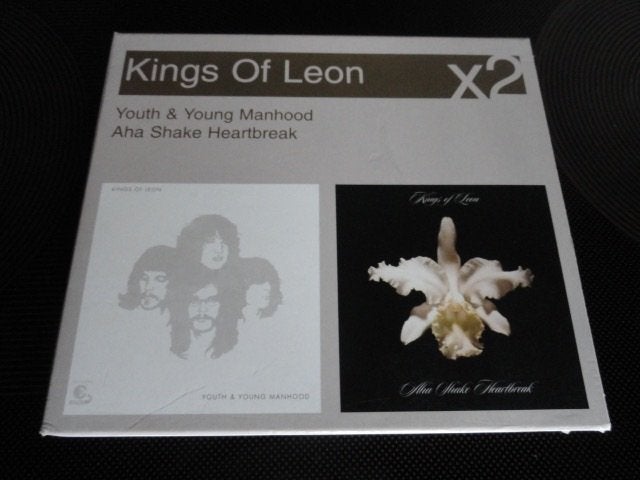 2CD Kings Of Leon - Youth & Young Manhood + Aha Shake Heartb, Verzenden, Zo goed als nieuw, Poprock