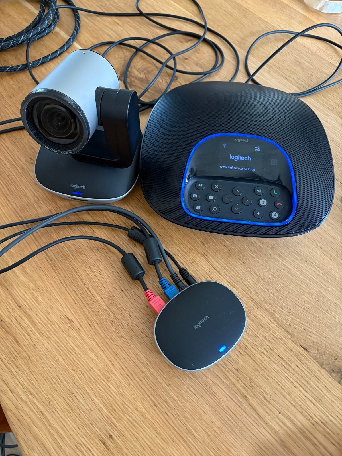 Logitech Group Videoconferencing Systeem, Ophalen of Verzenden, Gebruikt