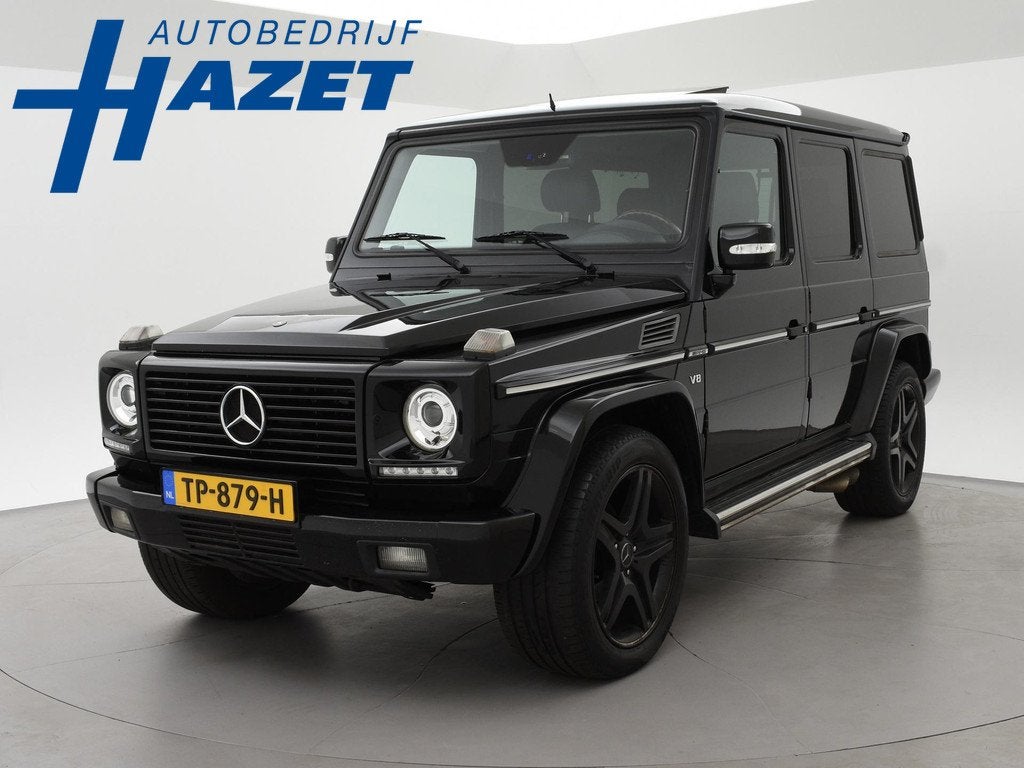 Mercedes-Benz G-klasse 55 AMG 55 KOMPRESSOR 476 PK + 20 INCH, Auto's, Automaat, Gebruikt, 8 cilinders, G-Klasse