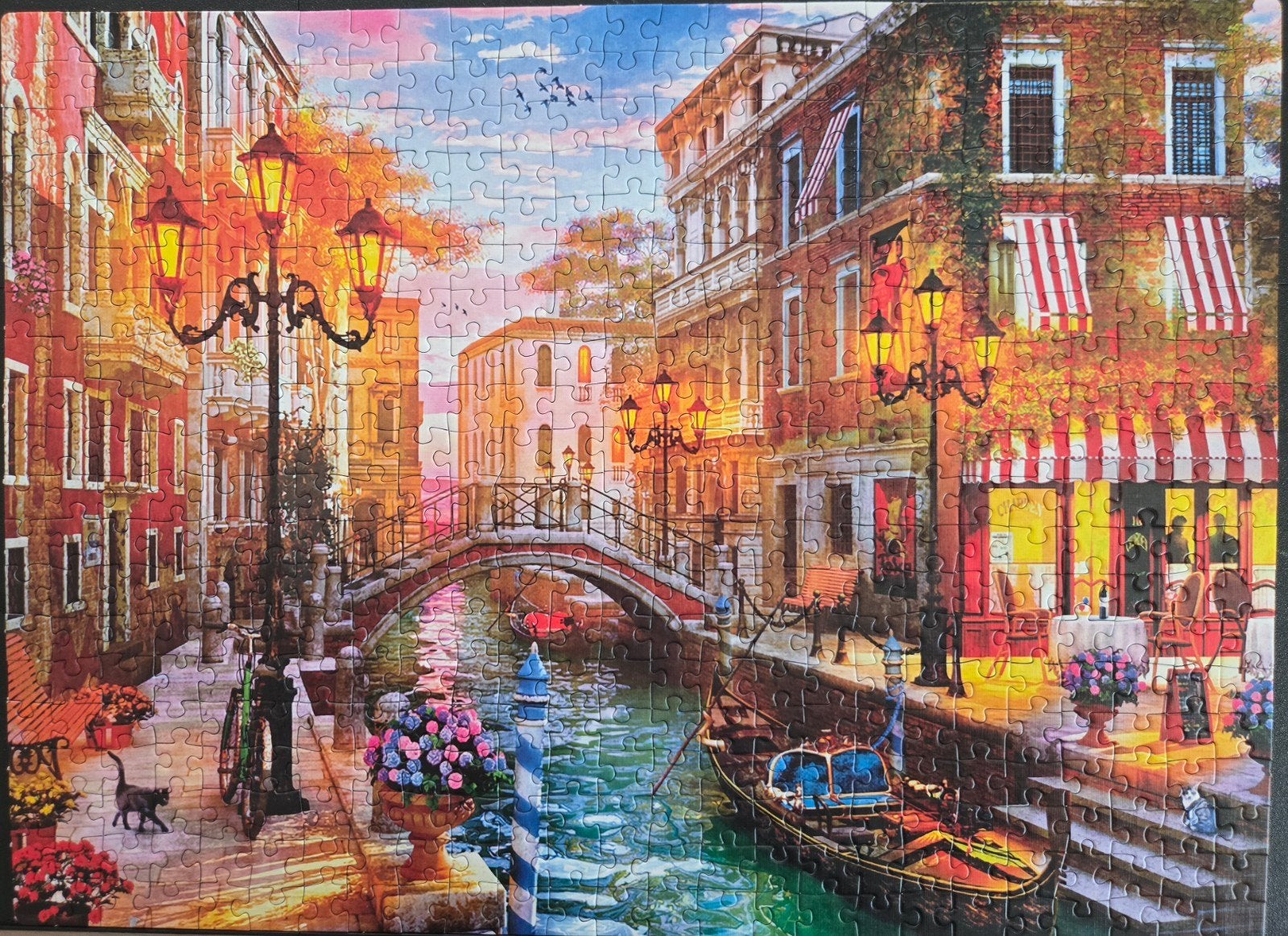 Set van 8 legpuzzels: Parijs, Londen, Venetië - 1000/500 stu, Ophalen, 500 t/m 1500 stukjes, Zo goed als nieuw, Legpuzzel