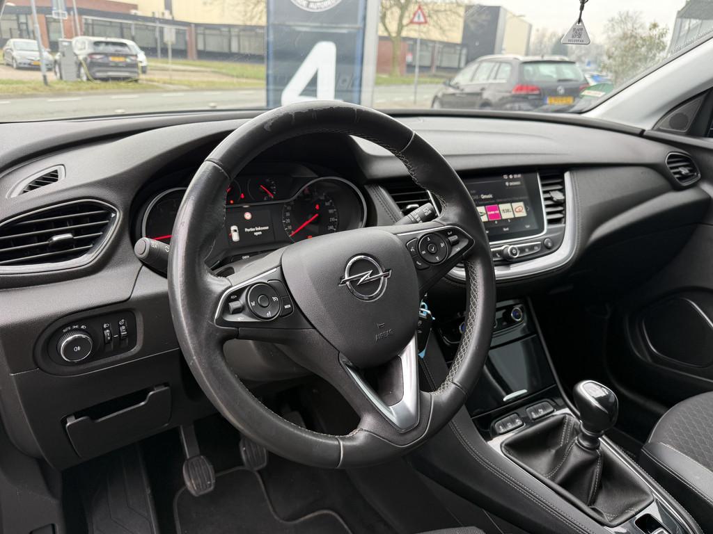 Opel Grandland X BWJ 2021 | 1.2T 131PK Bus Executive | TREKH, Voorwielaandrijving, Gebruikt, 1199 cc, Leder en Stof