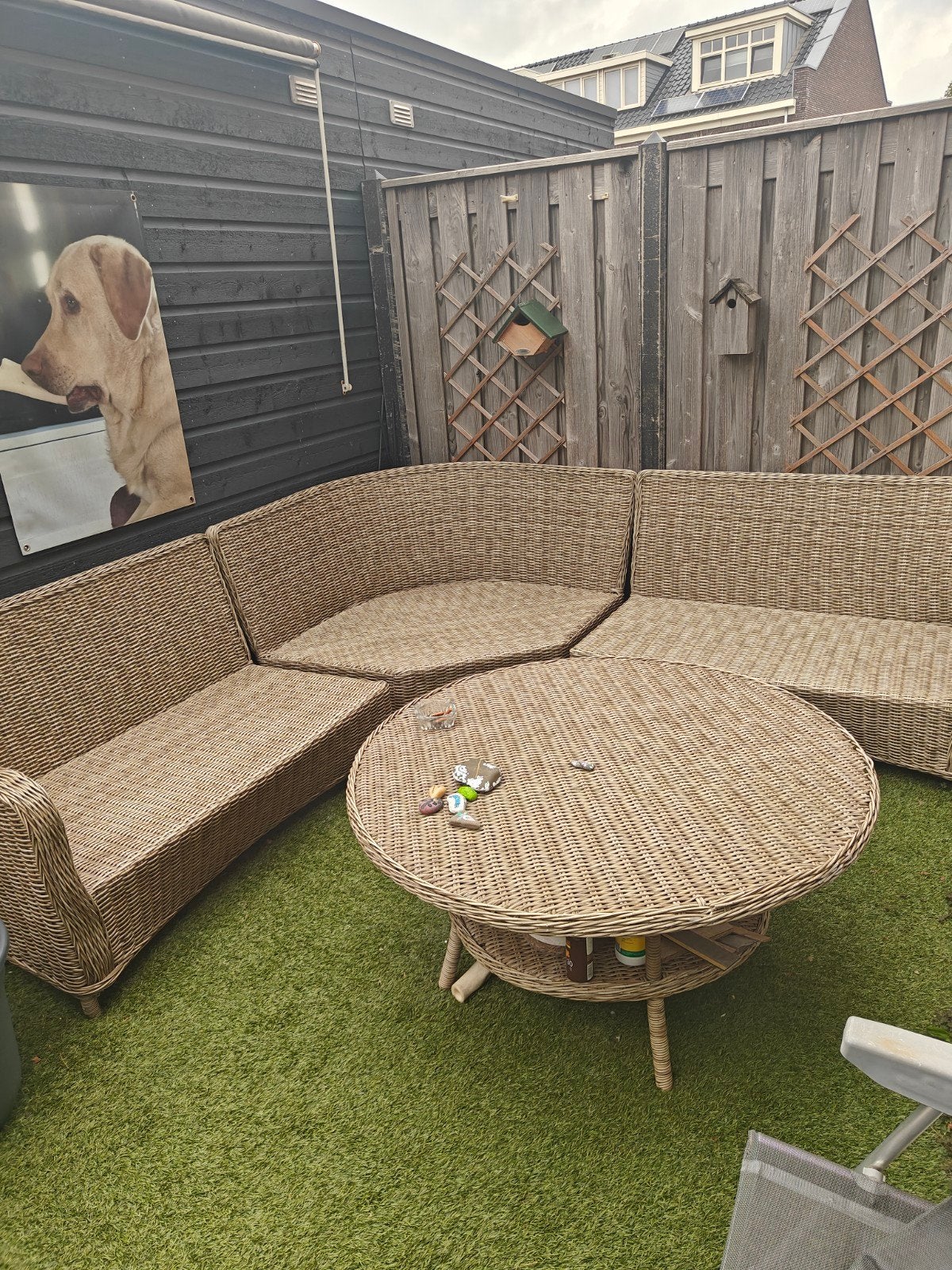 tuinset zie foto's ophalen bieden via marktplaats, Tuin en Terras, Ophalen, Gebruikt