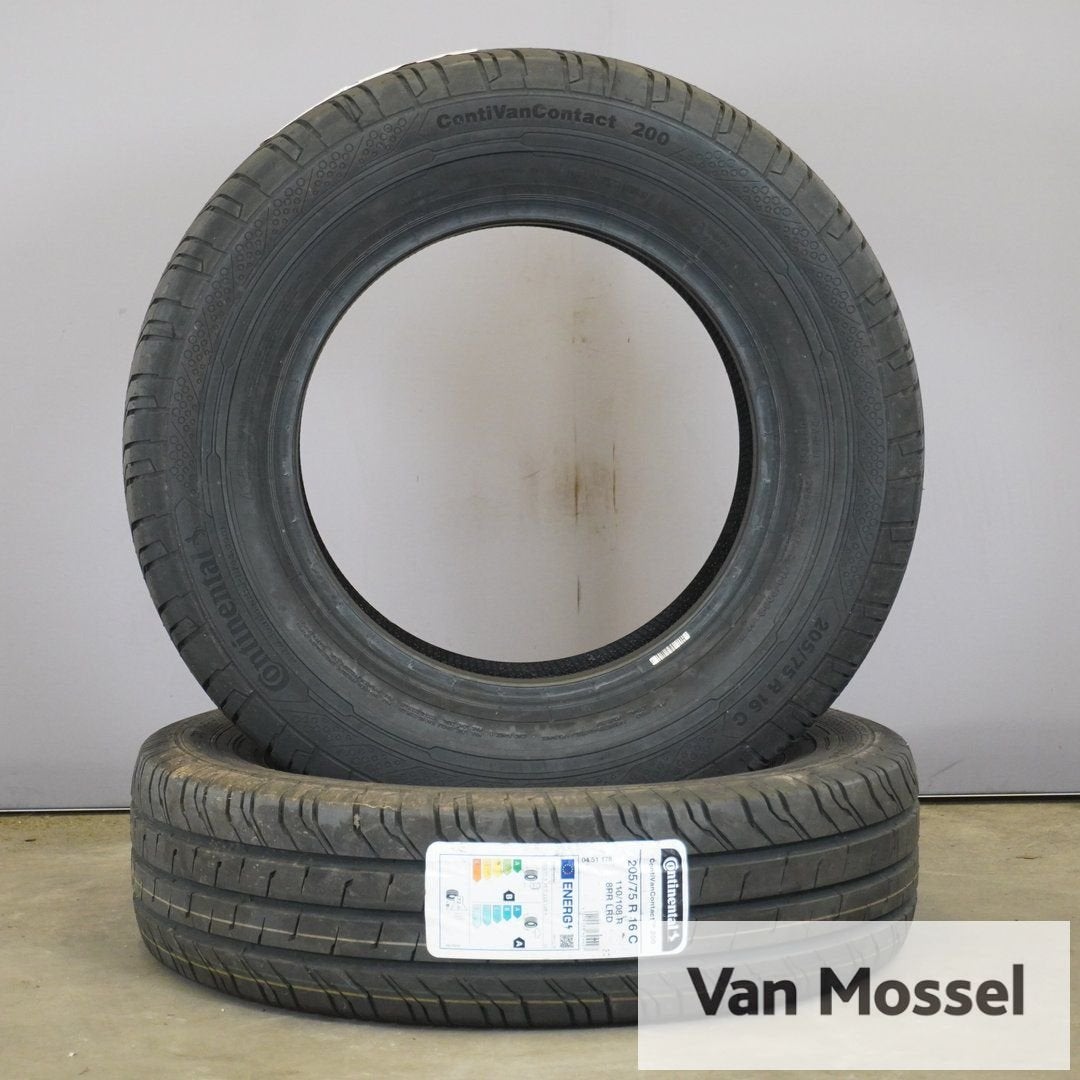 Continental ContiVanContact 200 205/75/R16 C, Bestelwagen, -, Nieuw, Band(en)