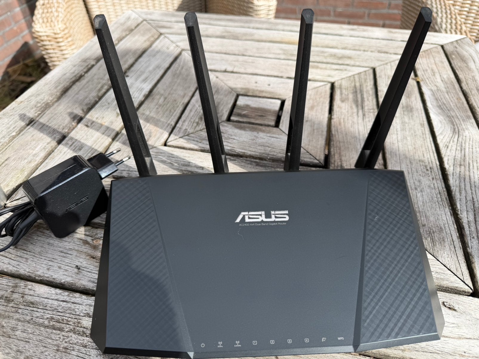 ASUS dual band router RT-AC87U 2,4 en 5 GHz, Computers en Software, Ophalen, Zo goed als nieuw